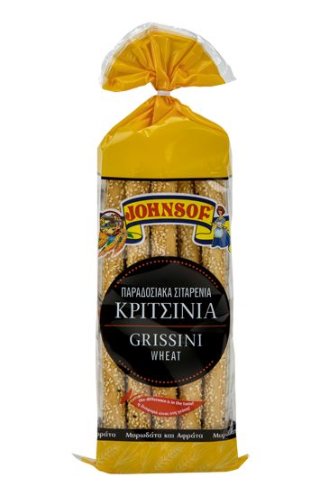 Johnsof Traditional Wheat Grissini (breadsticks) 200g