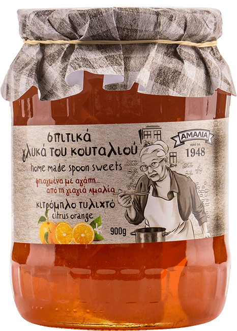 Amalia Traditional Spoon Sweets Bitter Orange 900g