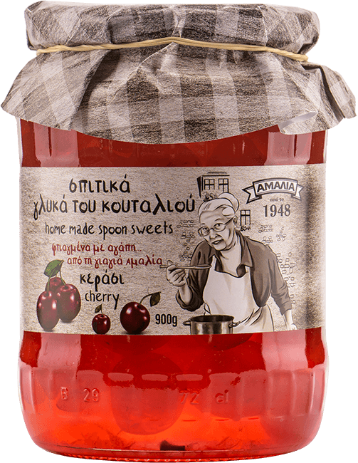 Amalia Traditional Spoon Sweets Cherry 900g