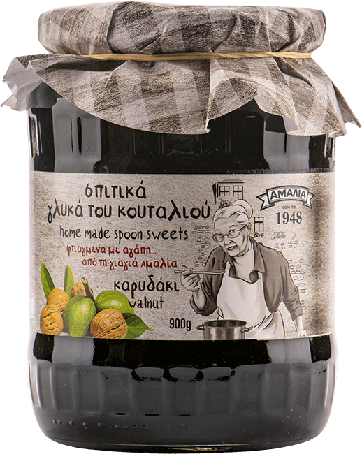 Amalia Traditional Spoon Walnut 900g