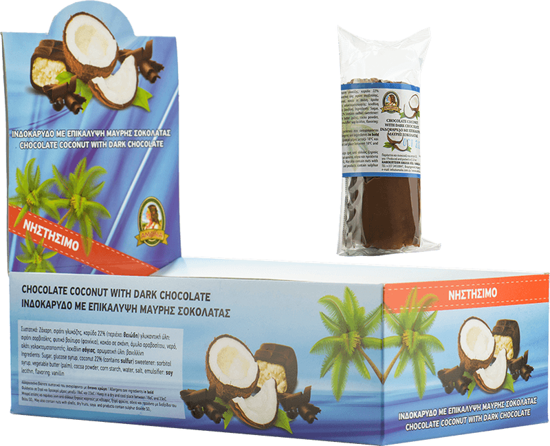Amalia Mini Coco Roll Sweet with dark chocolate 60g