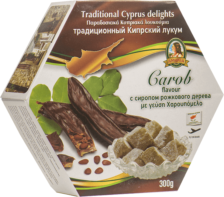 Amalia Cyprus Delights Carob Flavour 300g