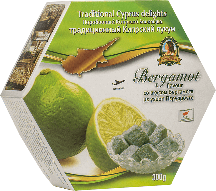 Amalia Cyprus Delights Bergamot Flavour 300g