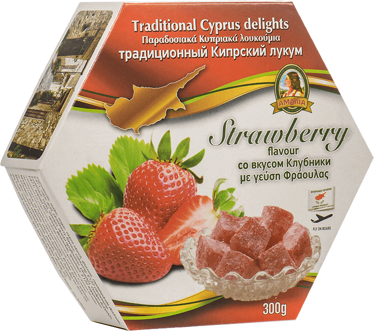 Amalia Cyprus Delights Strawberry Flavour 300g