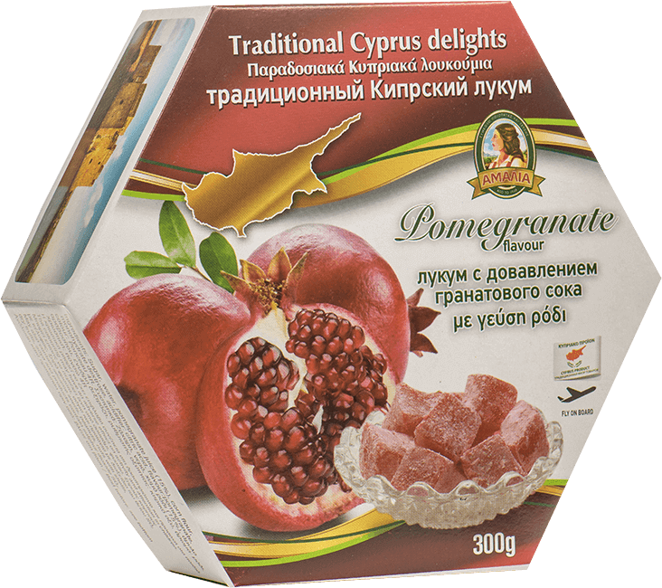 Amalia Cyprus Delights Pomegranate Flavour 300g