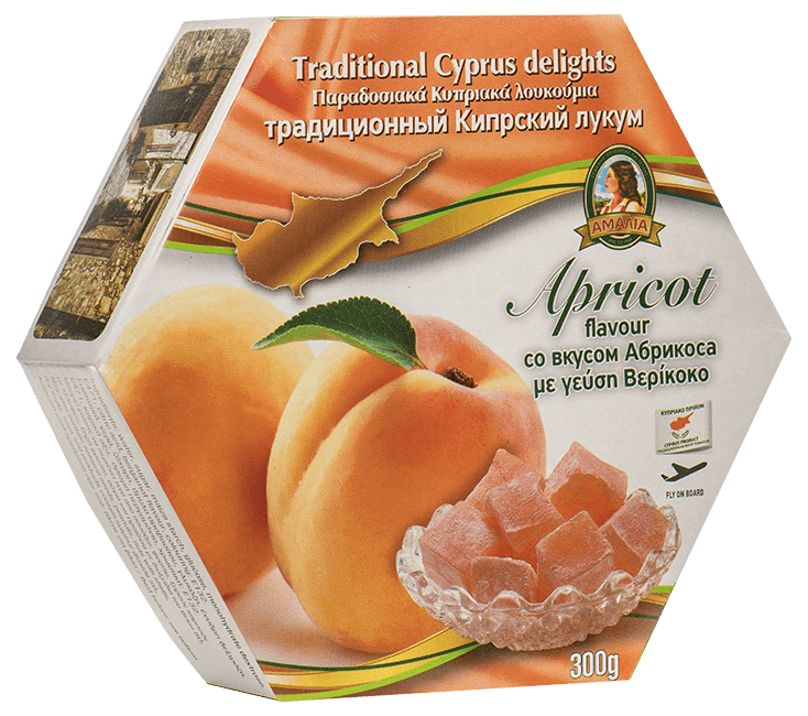 Amalia Cyprus Delights Apricot Flavour 300g