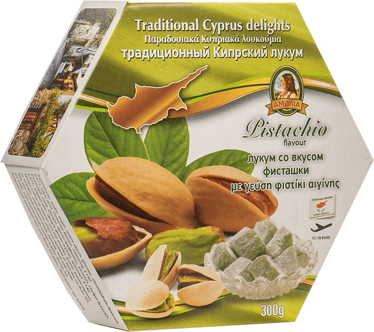 Amalia Cyprus Delights Pistachio Flavour 300g