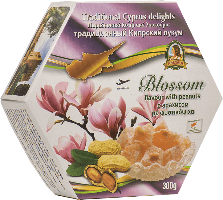 Amalia Cyprus Delights Blossom with Peanuts Flavour 300g