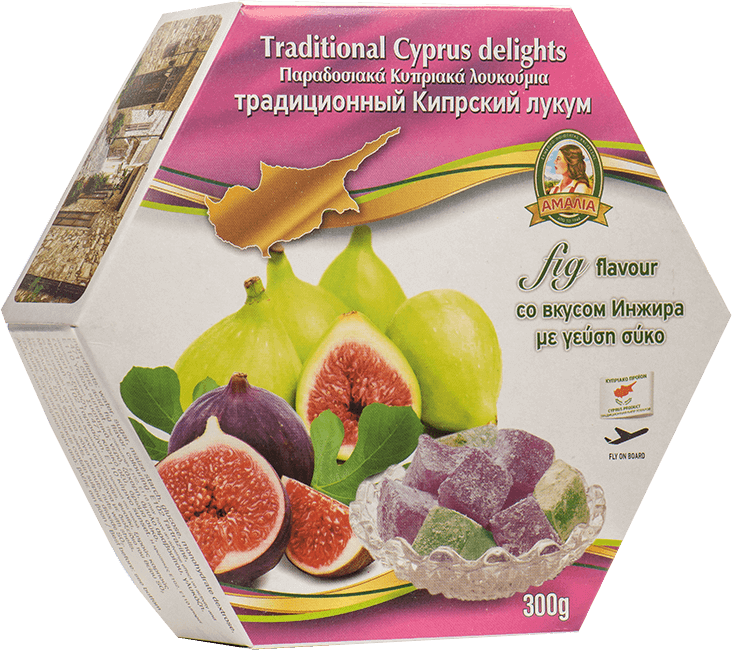 Amalia Cyprus Delights Fig Flavour 300g