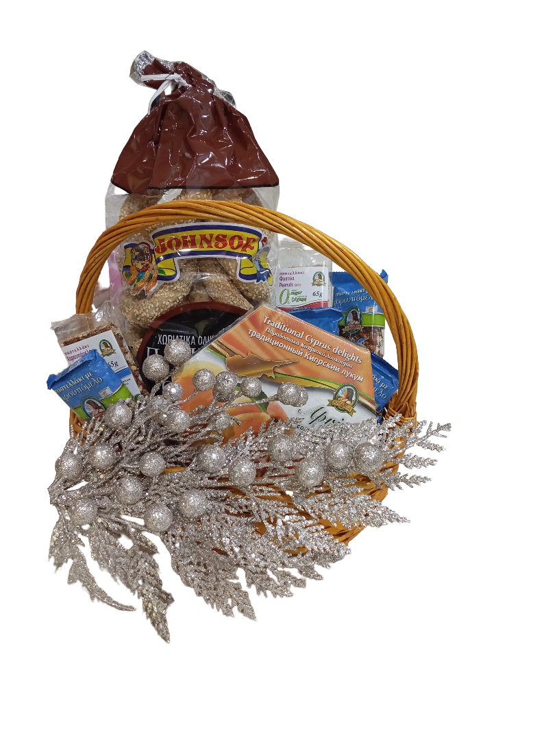 Gift Basket: Traditional Tastes of Cyprus
