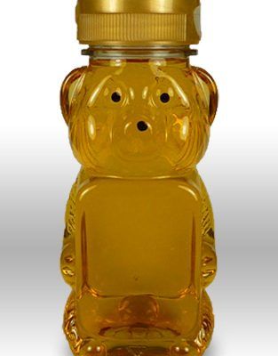 PET Bear Flat Panel 8 oz.