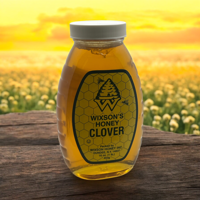 Raw Clover Honey 16 oz.