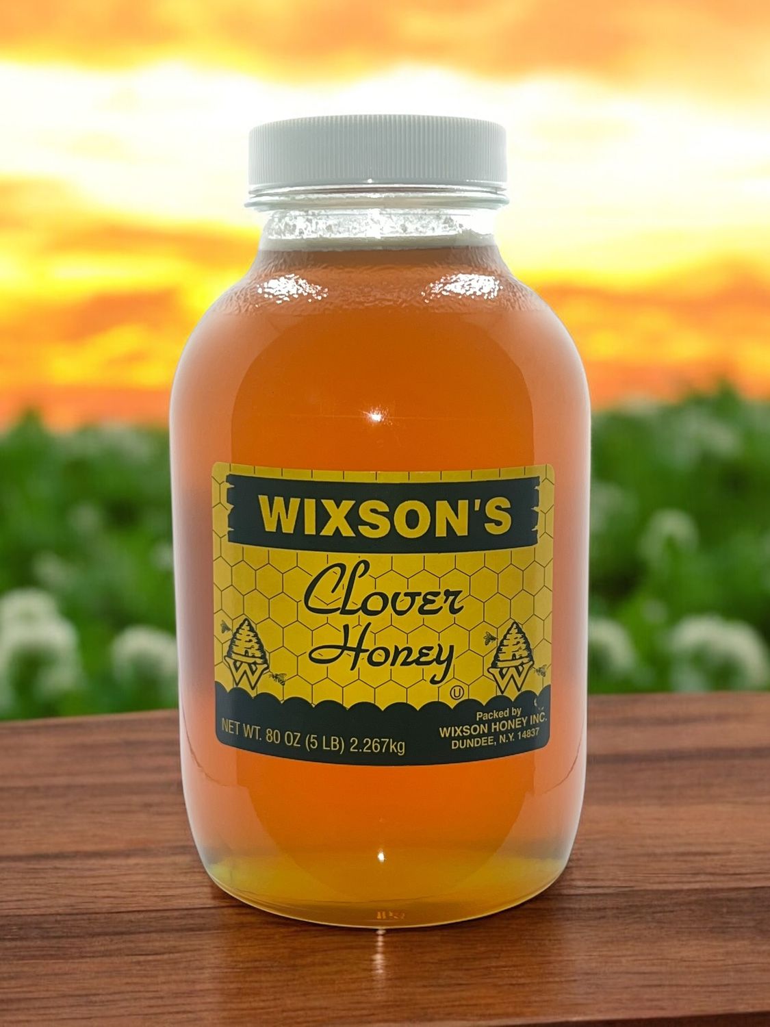 Raw Clover Honey 80 oz.