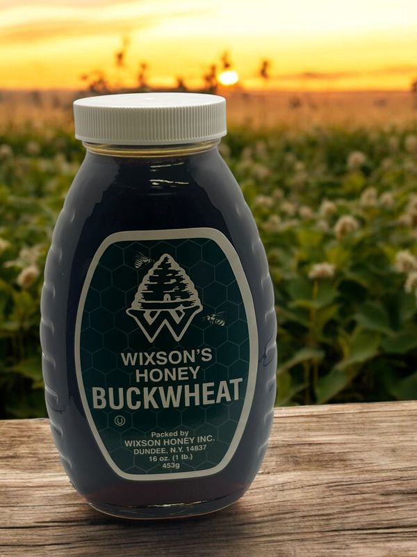Raw Buckwheat Honey 16 oz.