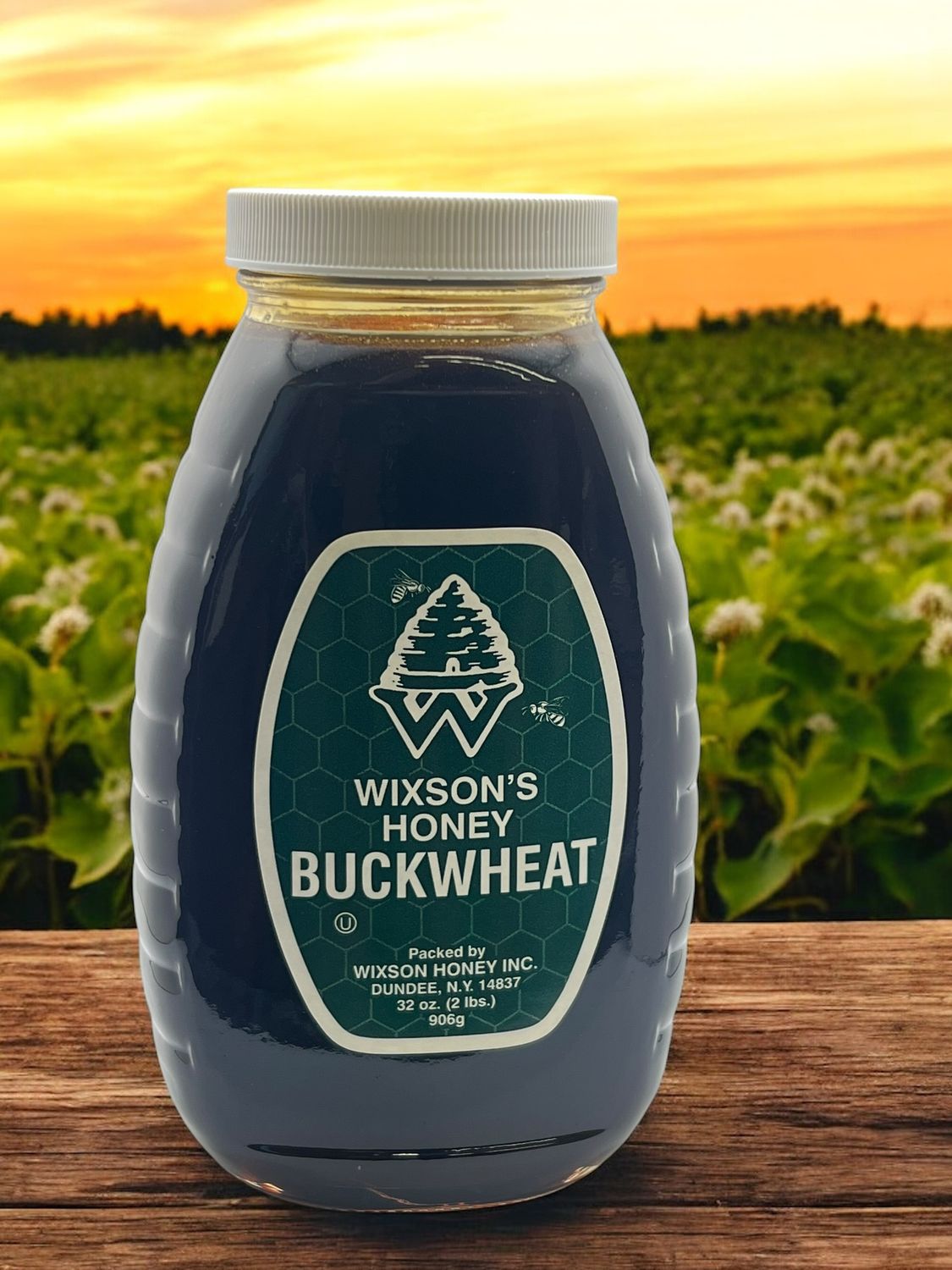 Raw Buckwheat Honey 32 oz.