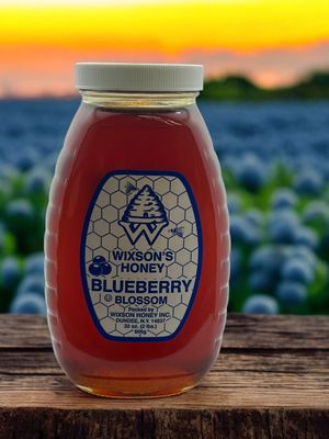 Raw Blueberry Honey 32 oz.