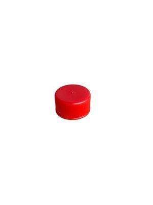 Plastic F217 Cap Red Matte 24mm