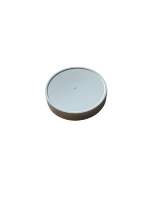 Plastic Unlined Cap White 63RM