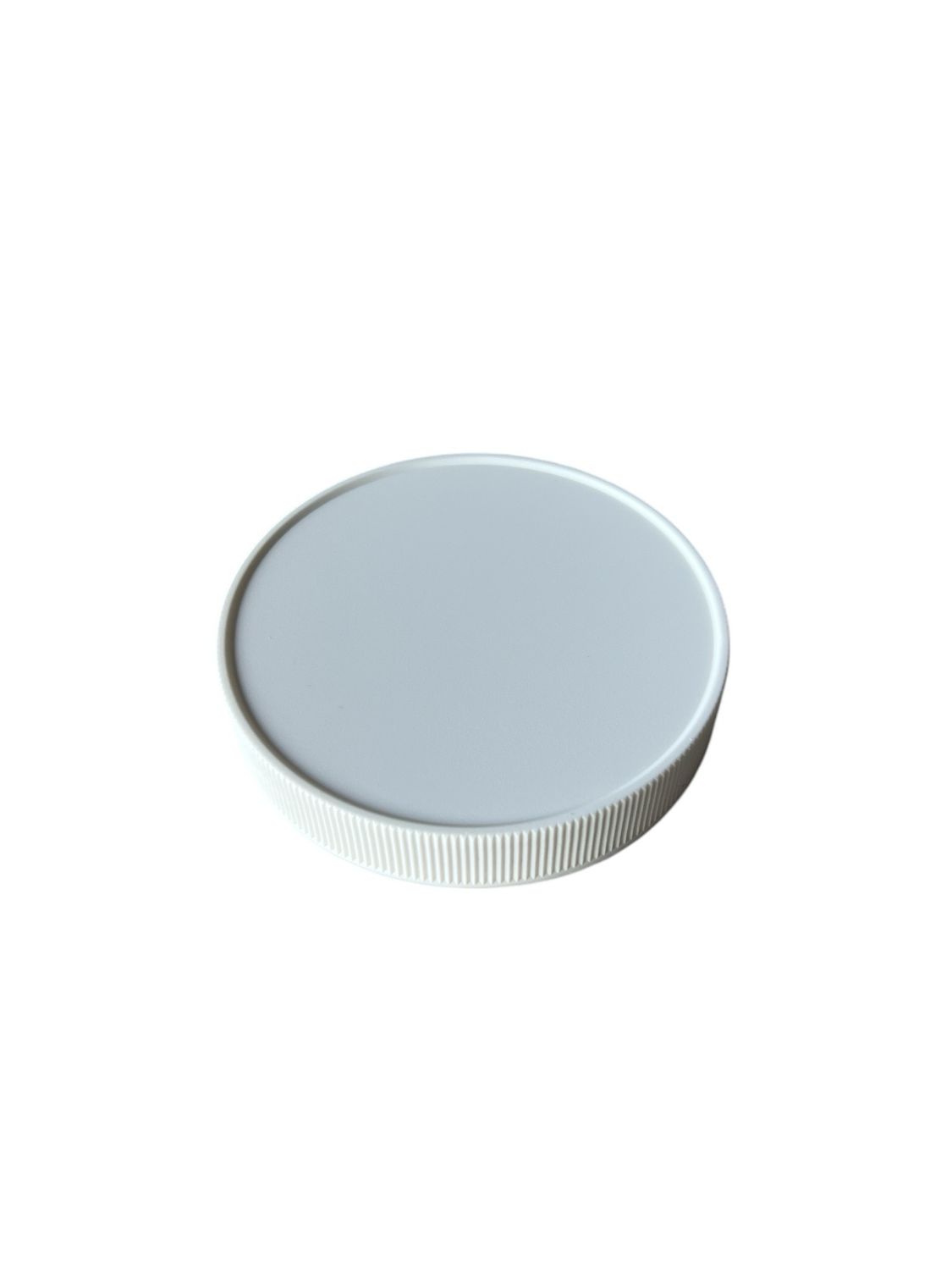 Plastic Unlined Cap White 89RM