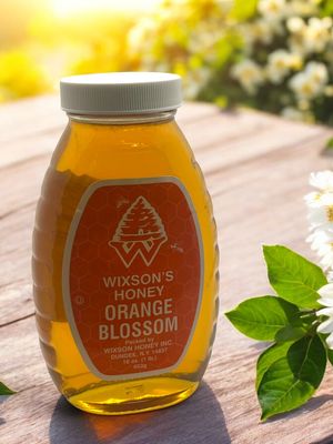 Raw Orange Blossom Honey 16 oz.
