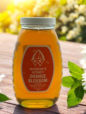 Raw Orange Blossom Honey 32 oz.