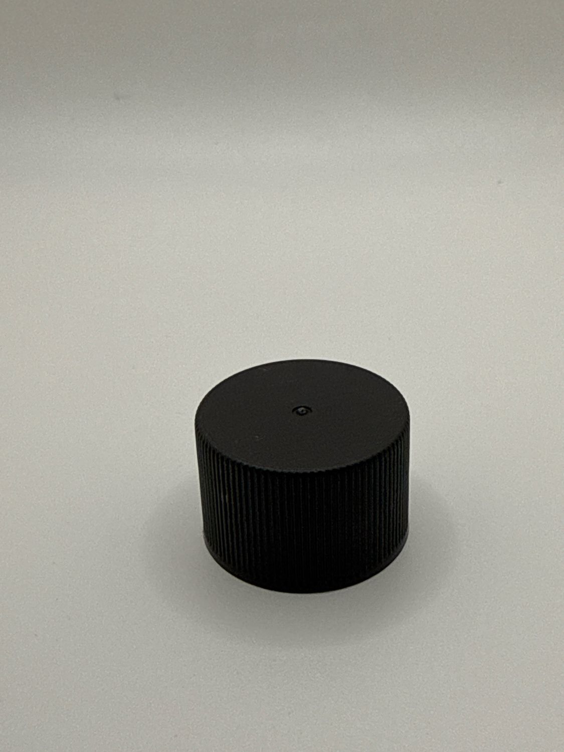Plastic F217 Cap Black 24/414