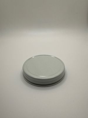 Metal Cap White 58 mm
