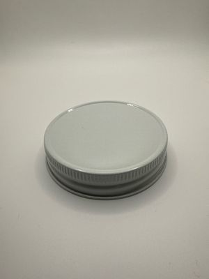 Metal-No Button Cap White 70G