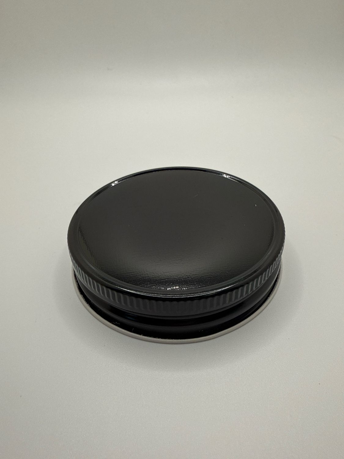 Metal-No Button Cap Black 70G