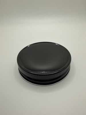 Metal-No Button Cap Black 70G