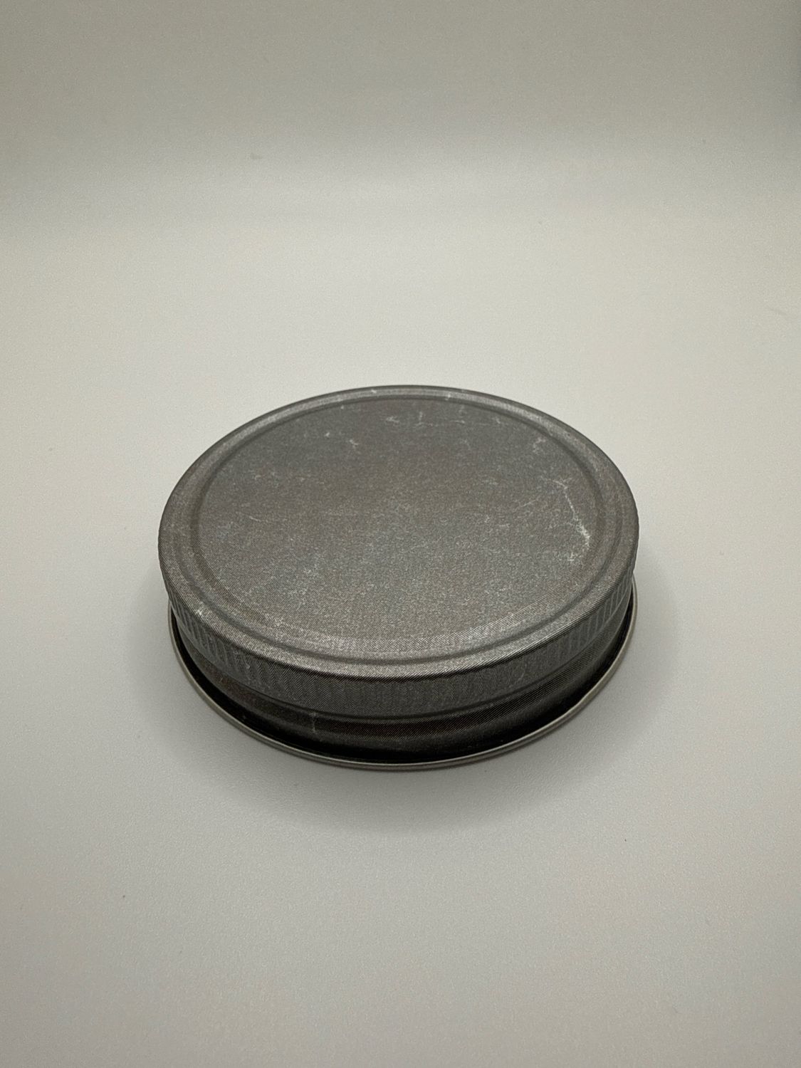 Metal-Unlined Cap Pewter 70G