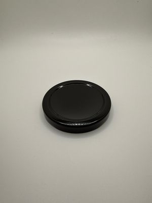 Metal-No Button Lug Cap Black 63 mm