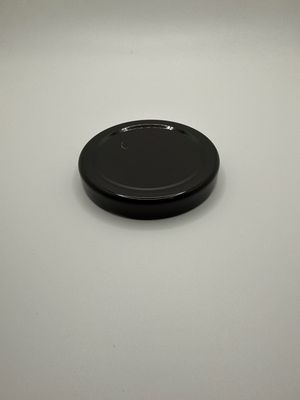Metal-No Button Lug Cap Black 58 mm