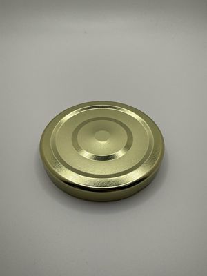 Metal-W/Button Lug Cap Gold 63 mm