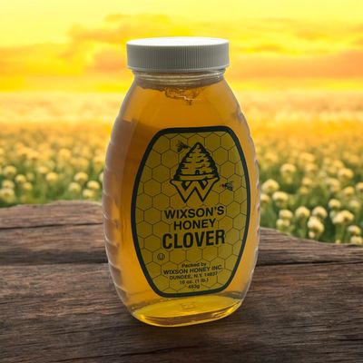 Raw Clover Honey 16 oz.