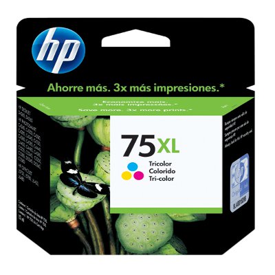 HP 75XL Catucho Tinta  Tricolor