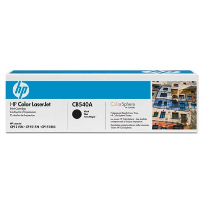 HP CB540A - Cartucho de toner - 1 x negro
