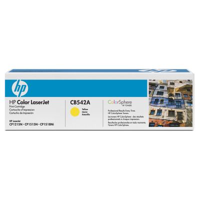 HP CB542A - Cartucho de tóner - 1 x amarillo