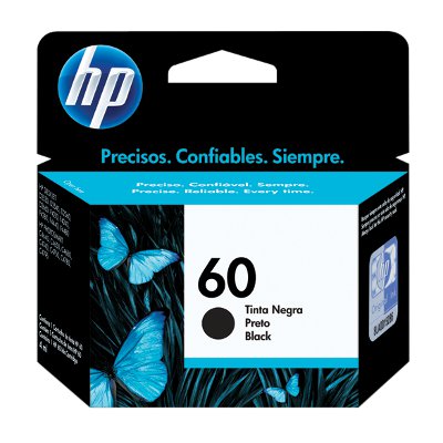HP 60 - Cartucho de impresión - 1 x negro