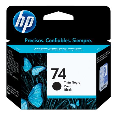 HP 74 - Cartucho de impresión - 1 x negro