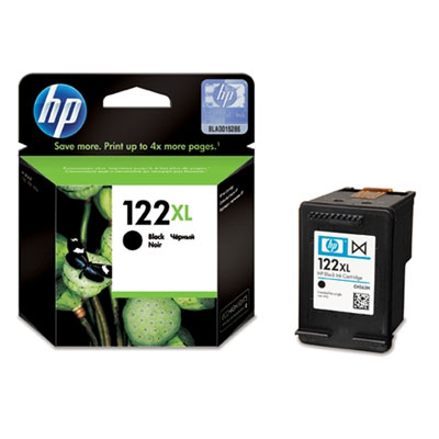 HP 122XL - Cartucho de impresión - gran capacidad 1 x negro (480 Paginas)