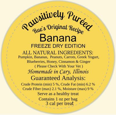 Rue’s Original Recipe Freeze Dry Editions + Banana