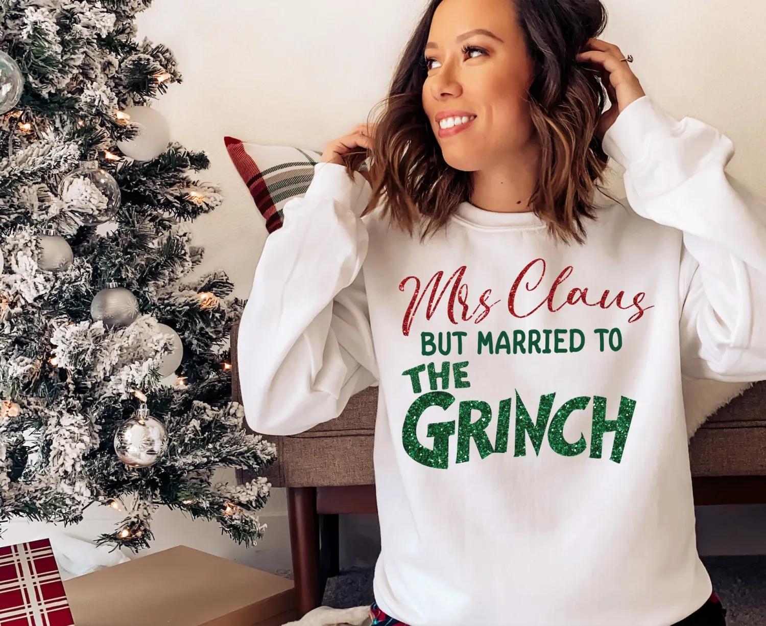 Mrs. Claus But Married to the Grinch