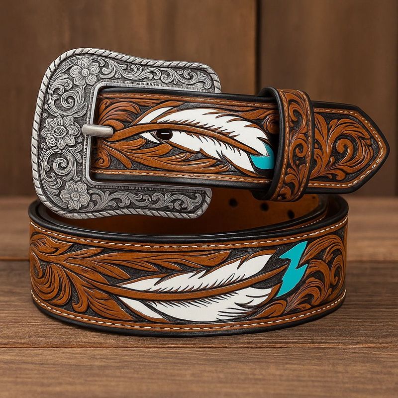 Women&#39;s &amp; Men&#39;s Western Belt