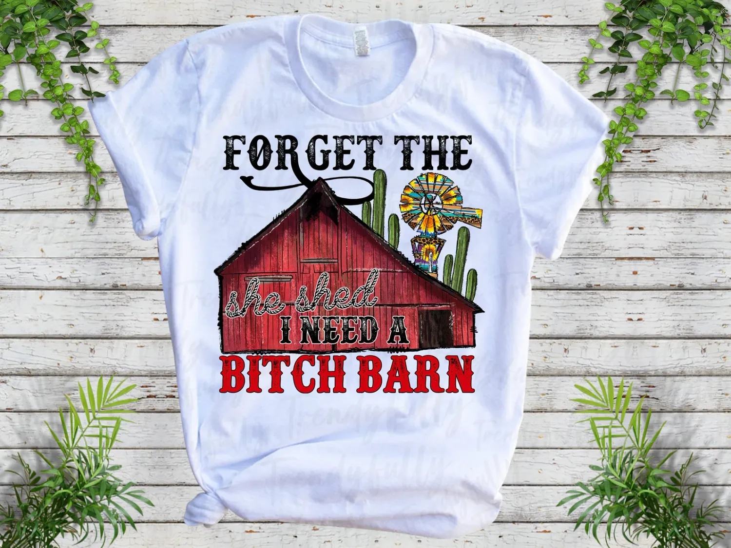 FORGET THE she shed I NEED A BITCHBARN