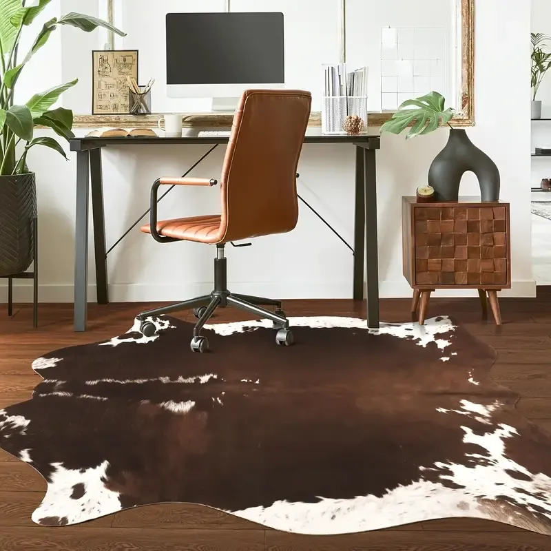 Faux Cow Hide Rug