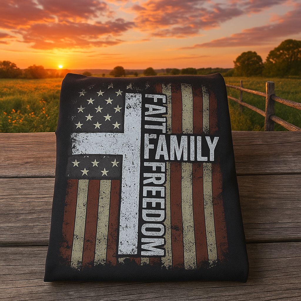 Faith • Family • Freedom Tee
