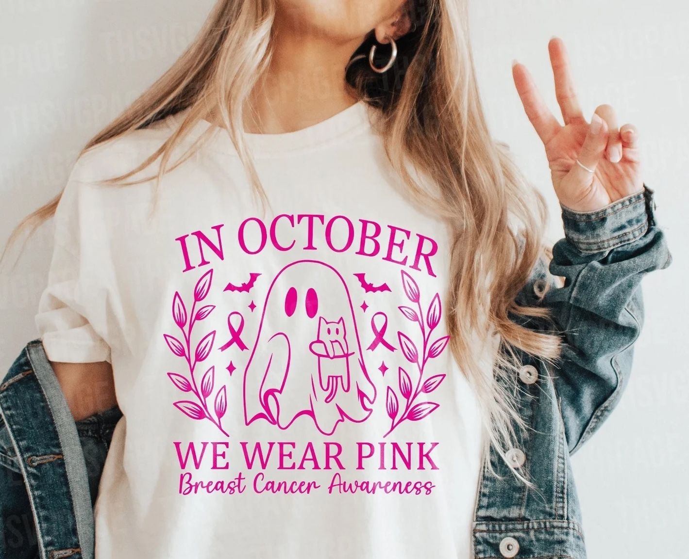 In October We Wear Pink” Breast Cancer Awareness