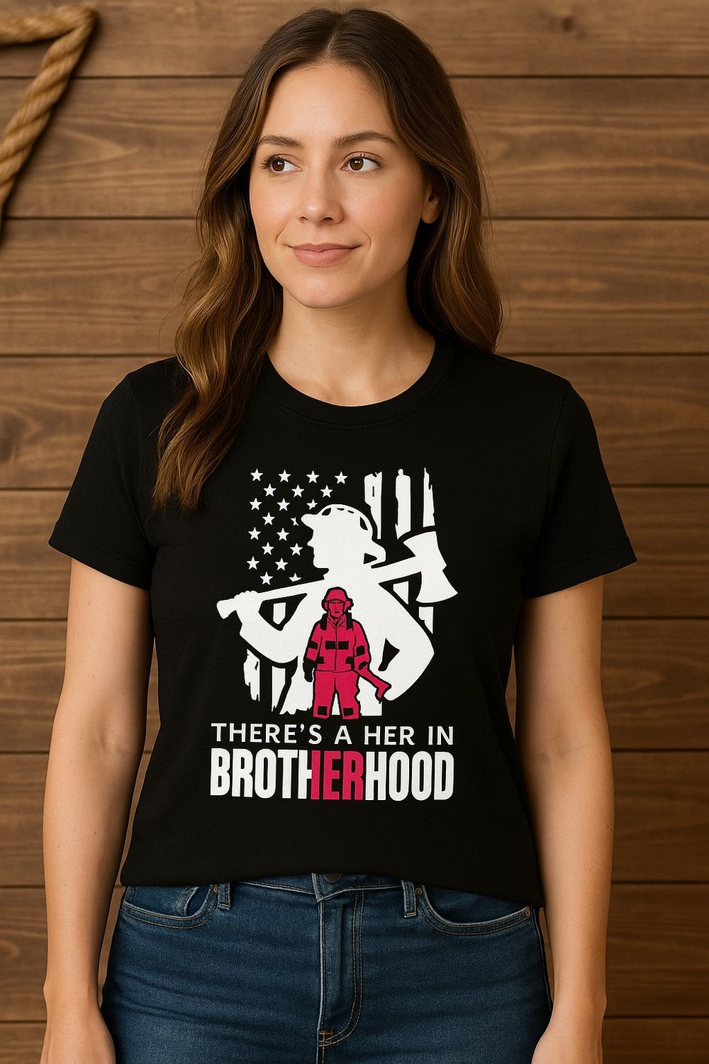 There’s a Her in Brotherhood” Firefighter