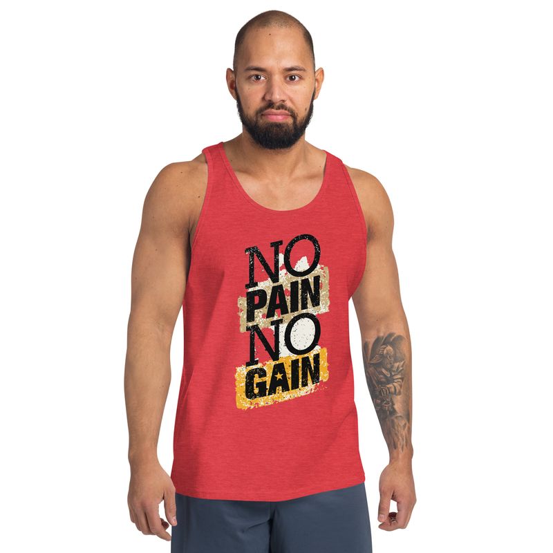 No pain no Gain Men&#39;s Tank Top